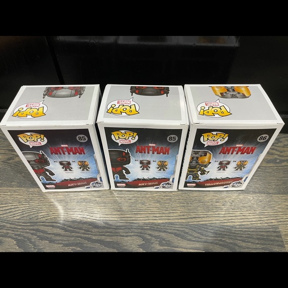 Funko POP! - Ant-man (2 variants) & Yellowjacket - Picture 4 of 5